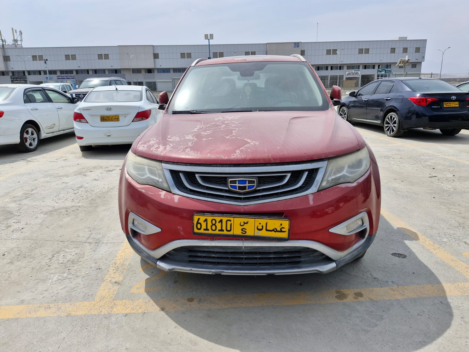 جيلي  امجرند اكس 7